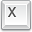 x, Key Icon