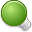 Circle, green, light OliveDrab icon