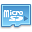 Micro, Blue, Sd Icon