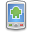 phone, Android CornflowerBlue icon