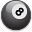 8ball, sport DarkSlateGray icon