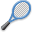 sport, Raquet Black icon