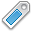 Blue, tag Icon