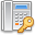 Key, telephone DarkGray icon