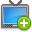 Add, television DimGray icon