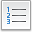 Text, list, numbers Icon
