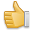 thumbs up, Up, vote, thumb, Like SandyBrown icon