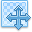 Transform, Layer Lavender icon