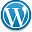 Wordpress DarkCyan icon