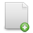 Empty, new, document Gainsboro icon
