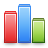 statistics LightSkyBlue icon