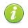 Circle, Info YellowGreen icon