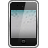 ipod, wallpaper, with, touch Silver icon