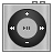 shuffle, ipod Silver icon