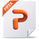 office, powerpoint, microsoft, Pptx Lavender icon