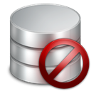 Database, delete Icon