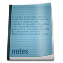 notepad CadetBlue icon