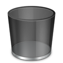 Empty, Bin, recycle DarkSlateGray icon