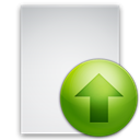 File, upload Gainsboro icon