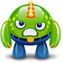 monster, green Icon