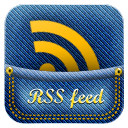 feed, Rss SteelBlue icon