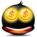 Money Black icon