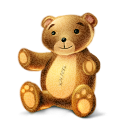 bear, teddy SaddleBrown icon