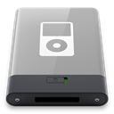 grey, w, ipod Icon