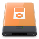 w, ipod, Orange SandyBrown icon