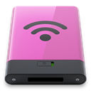 pink, B, Airport Icon