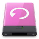backup, pink, w Orchid icon