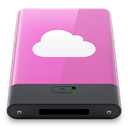 idisk, pink, w Orchid icon