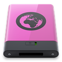 Server, B, pink DarkSlateGray icon