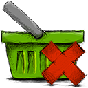 Deny, Basket OliveDrab icon