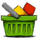 Basket, Full OliveDrab icon