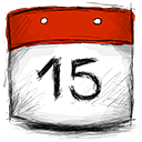 date Firebrick icon