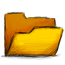 Empty, Folder DarkGoldenrod icon