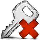 Deny, Key Black icon