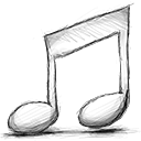 music, off Black icon