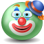 Clown Black icon