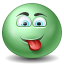 tongue DarkSeaGreen icon