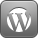 Wordpress DimGray icon