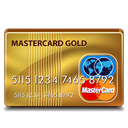gold, mastercard Black icon
