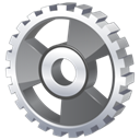 Gear DimGray icon