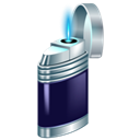 lighter, Ignite Black icon