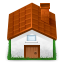 house, Home SaddleBrown icon