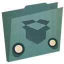 dropbox, Folder, 512 SlateGray icon