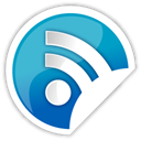 Blue, Rss Black icon