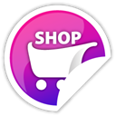 purple, Shop Black icon