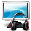 Videoconference Black icon